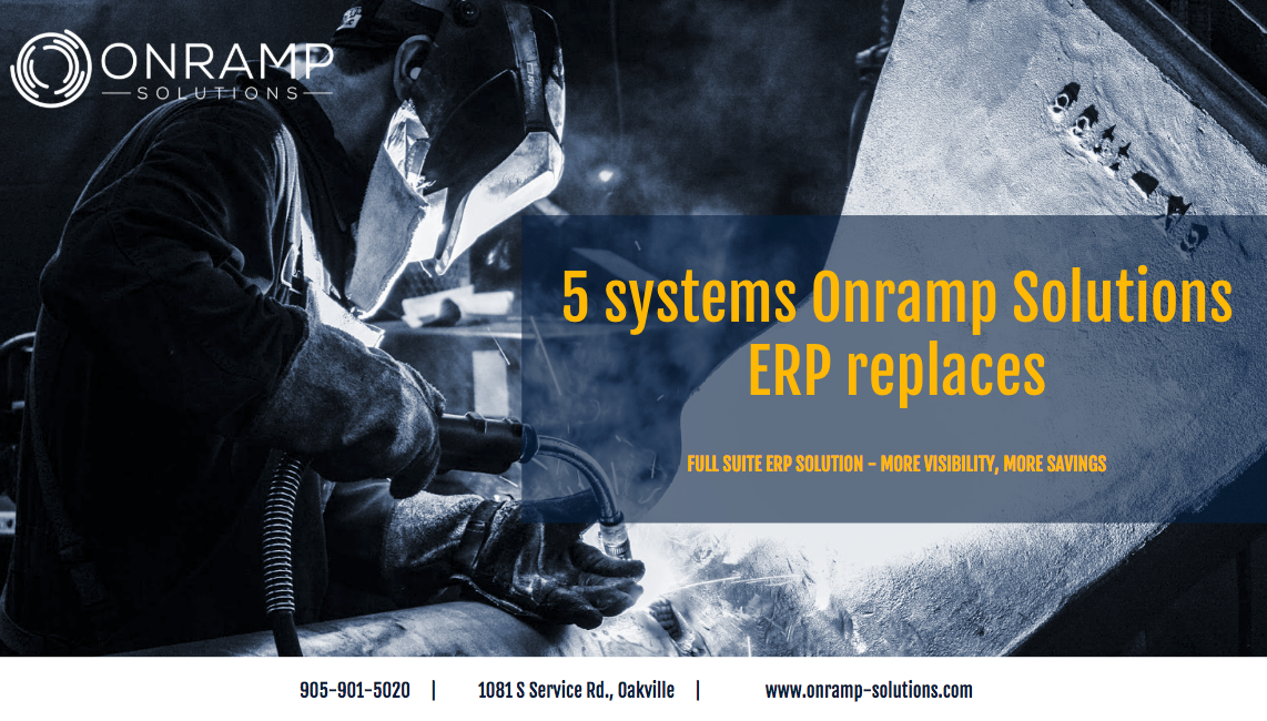 5 Systems Onramp Solutions ERP Replaces