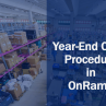 Year-End Close Procedure in OnRamp