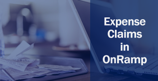 Expense Claims in OnRamp