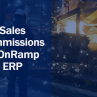 Sales Commissions in OnRamp ERP