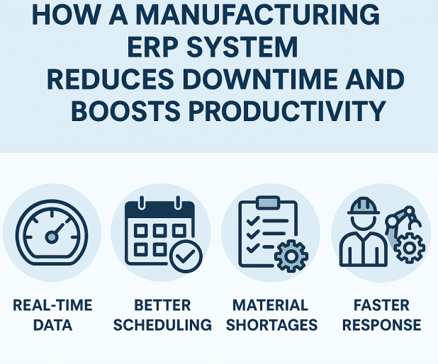 Manufacturing ERP System Reduces Downtime and Boosts Productivity