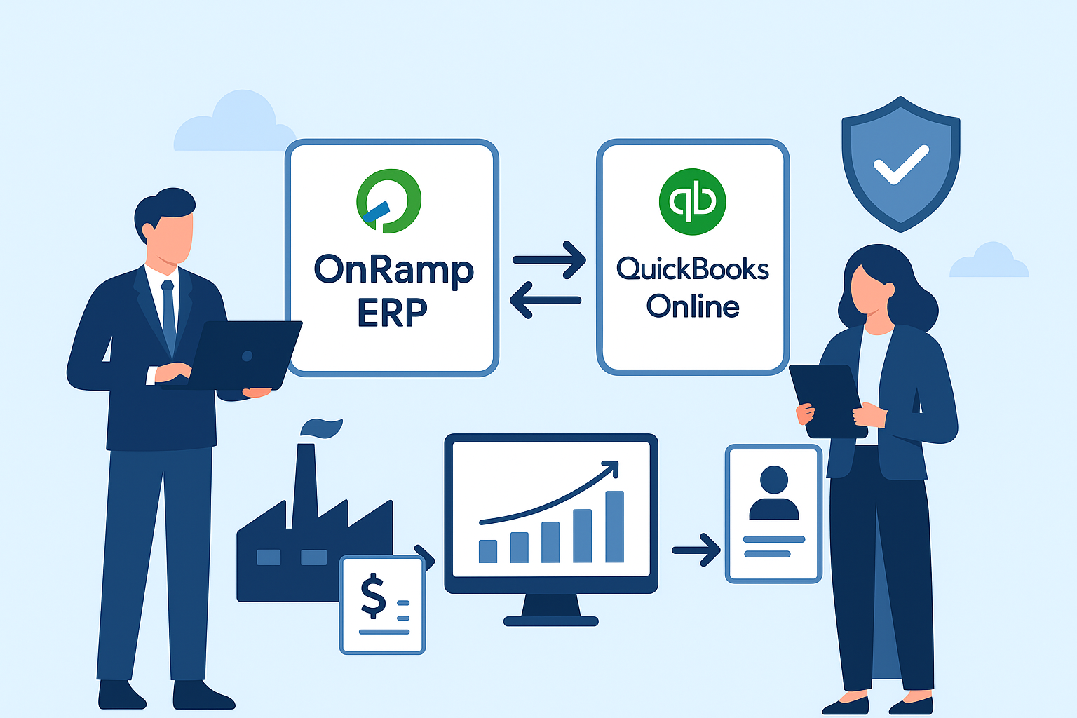 OnRamp QuickBooks Connect helps streamline your business