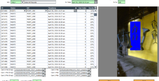 paint line capacity optimization showing hook density measurement results for paint line capacity optimization