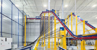 Colourific coatings vertical paint line
