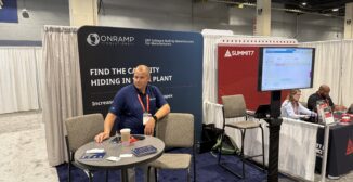 OnRamp team at IMTS 2026 booth, McCormick Place Chicago